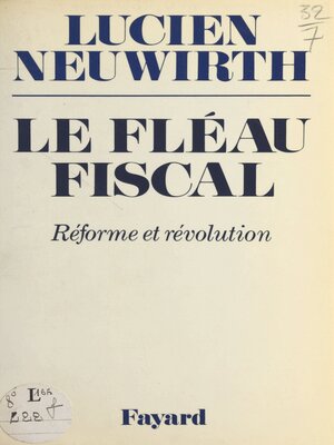 cover image of Le fléau fiscal